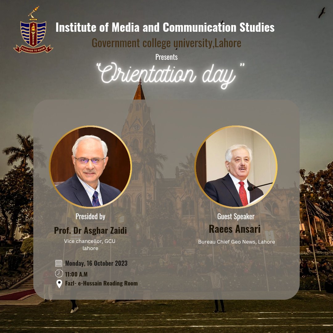 GCUL Media And Communication Studies tweet media