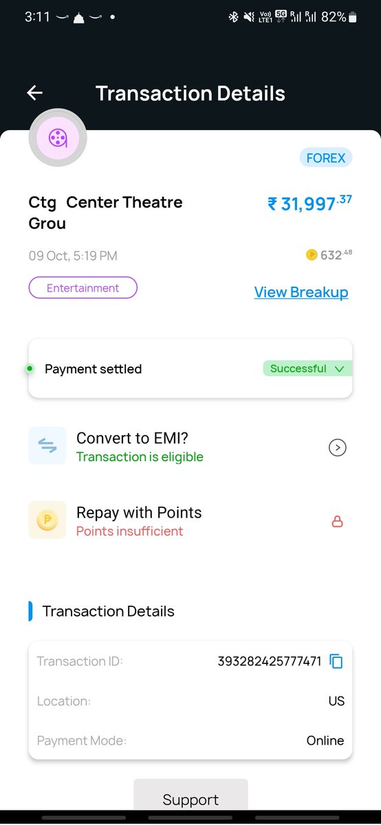 vikasgautham_R's tweet image. @OneCardHelp @GetOneCardIN pathetic support and no response even after reporting fraudulent transaction immediately and those being declined, you charge me for the same and add it to my outstanding amount! Pathetic @GetOneCardIN #zerocustomersupport #worst #onecard #fraudalert