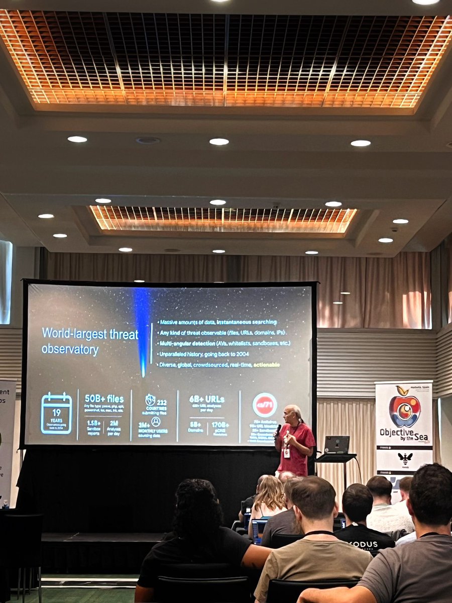 Mu55sy's tweet image. The surprises just keep on coming at #OBTS! After some awesome talks about various exploitations, it&apos;s time to shift gears and learn how to protect. The talk about Modern Threat Hunting is absolutely dazzling. Keeping your system secure! 🚀🔍💡 #ThreatHunting #MacSecurity 🕵️‍♂️🍏🔒