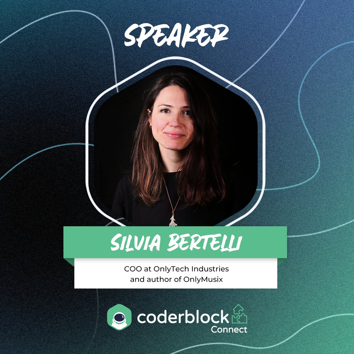 <a href="/silvi_bert/">silvia bertelli</a> is a music NFT expert and cybersecurity consultant with a digital marketing background.

She's also COO at OnlyTech Industries and author of
<a href="/Onlymusix_NFT/">Onlymusix</a>