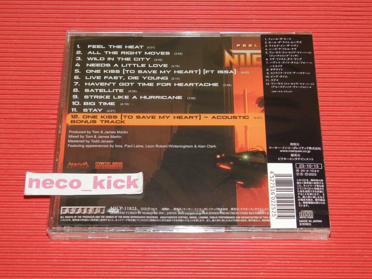 thelrwproject's tweet photo. // N I T R A T E //

HUGE congrats to Nick Hogg and Martin Bros Productions today on the release of the new Nitrate Album "Feel the Heat" 🥳

I was trusted to do some Backing Vocals and Guitars on the Album and if I do say so myself, it's turned out awesome.

Well done boys. https://t.co/mxXAuiYBNl