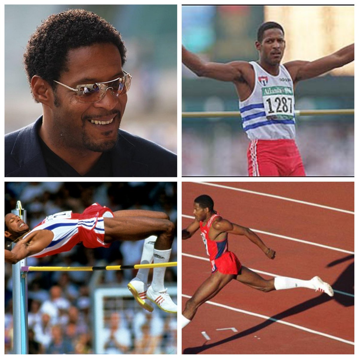 🔔Hoy #Cuba Celebra‼️

El nacimiento en Limonar Matanzas, de Javier Sotomayor saltador apodado el "Rey de las alturas",  "Saltanubes" o simplemente "Soto" el 13/10/1967  

De los 24 mejores saltos de la historia 17 son suyos, con un récord mundial de 2.45 de altura

#DeZurdaTeam