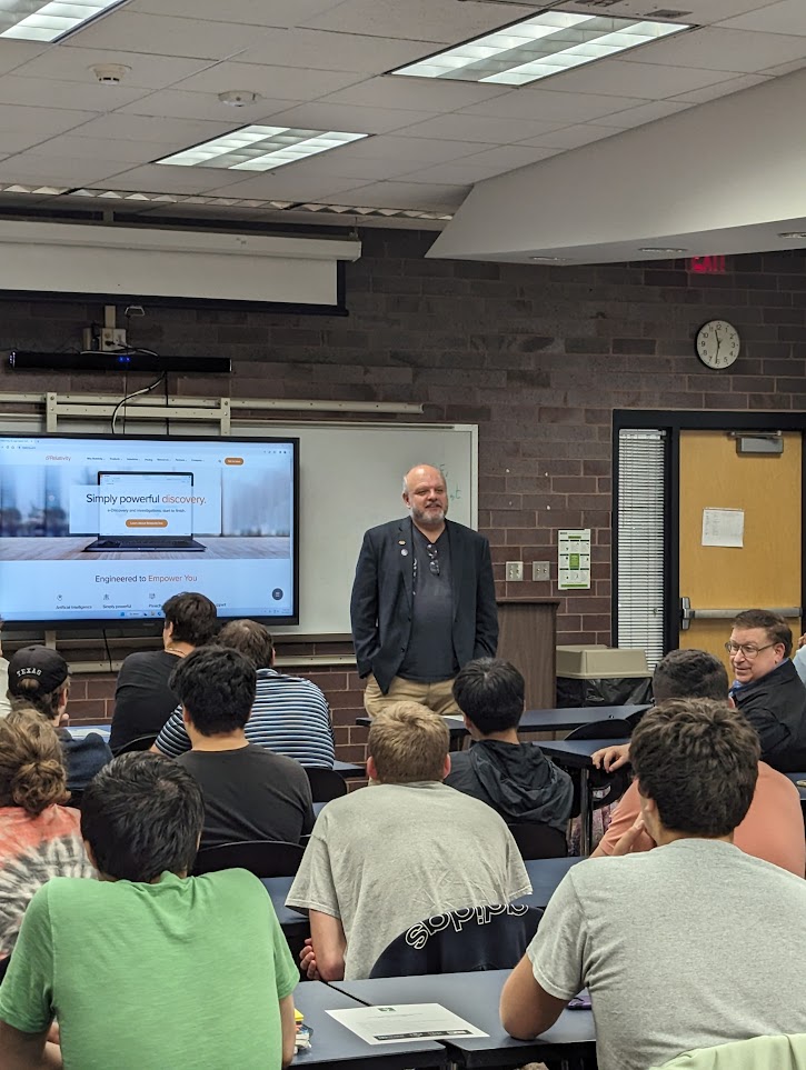 IvyTechCC's tweet image. Thank you, Violet Hawkins, Angela Boembeke, Alf Sanford III, and Bill Ruben, for organizing such an informative event for the students. 

@IvyTechSBE #ivytech #techtalk #southbend #elkhart #it #indiana