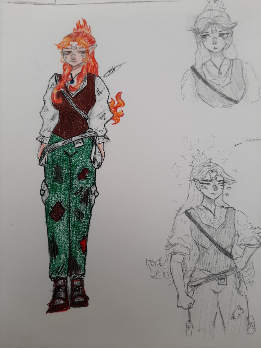 SDCHiTech's tweet image. 🧙‍♂️D&amp;amp;D Student Character Creations!🧙‍♂️

At South Devon College&apos;s Dungeons &amp;amp; Dragons After College club, we&apos;ve been creating characters. From Goliath&apos;s to Halflings and War Forge&apos;s, our members have been super creative with their bespoke Digital and hand drawn art work.

#DnD