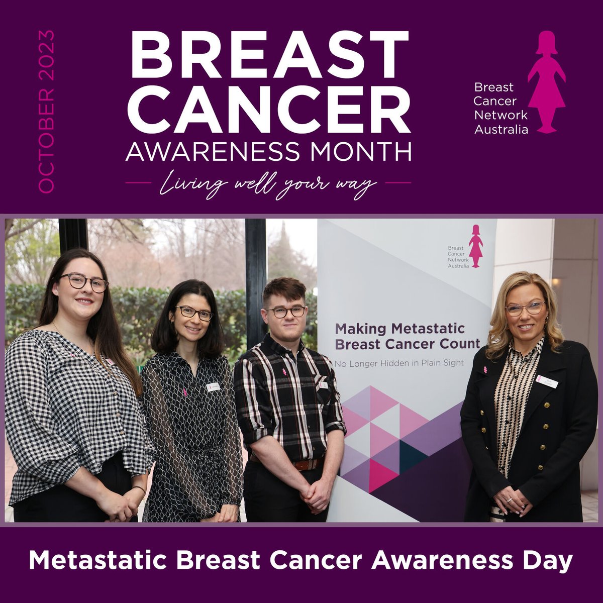 1 year ago today @BCNAPinkLady and I launched BCNA's inaugural Issues Paper 'Making Metastatic Breast Cancer Count' to draw attention to the gaps in #MBC prevalence data. Today they released 'Time to Count People with MBC - A Way Forward' lnkd.in/gakvd89z