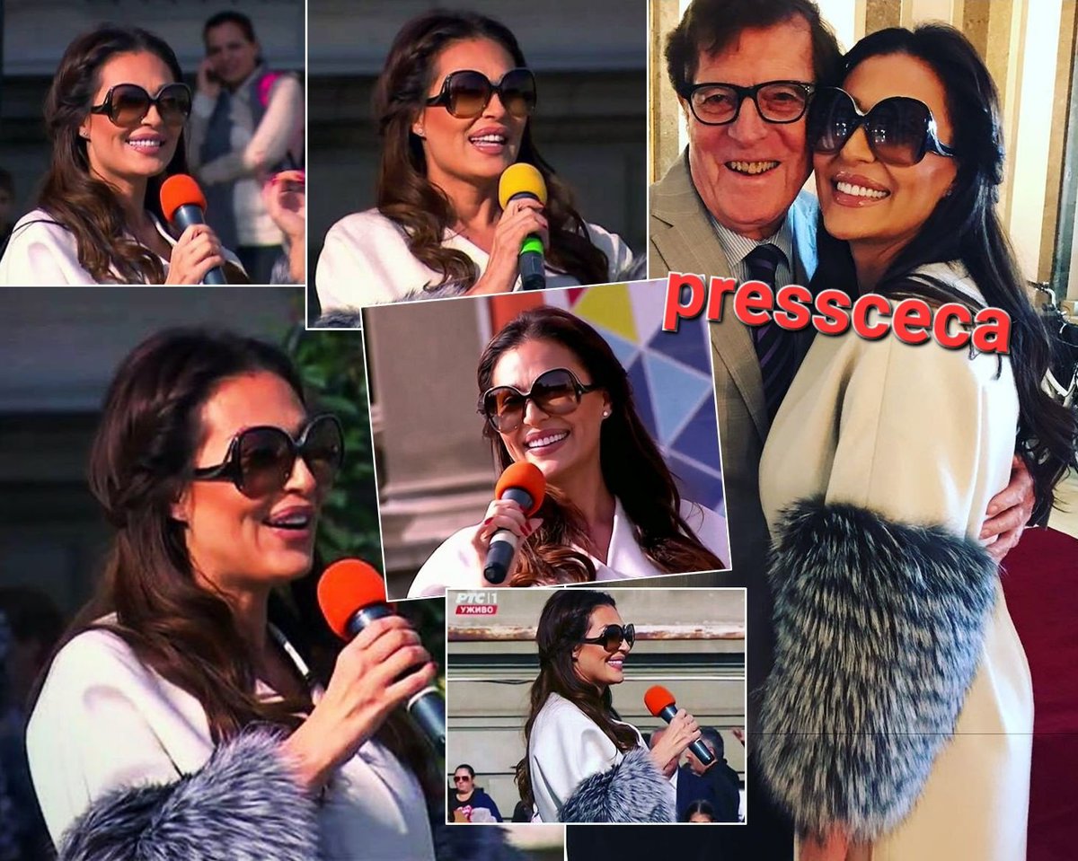 PressCeca's tweet photo. 📌 13.10.2017. #Ceca je gostovala u emisiji Žikina šarenica na #RTS. 📺
Na snimanju se susrela i sa legendarnim autorom i voditeljem Minjom Subotom.
#Ceca2017 #CecaRažnatović https://t.co/Toaf7OPBGa