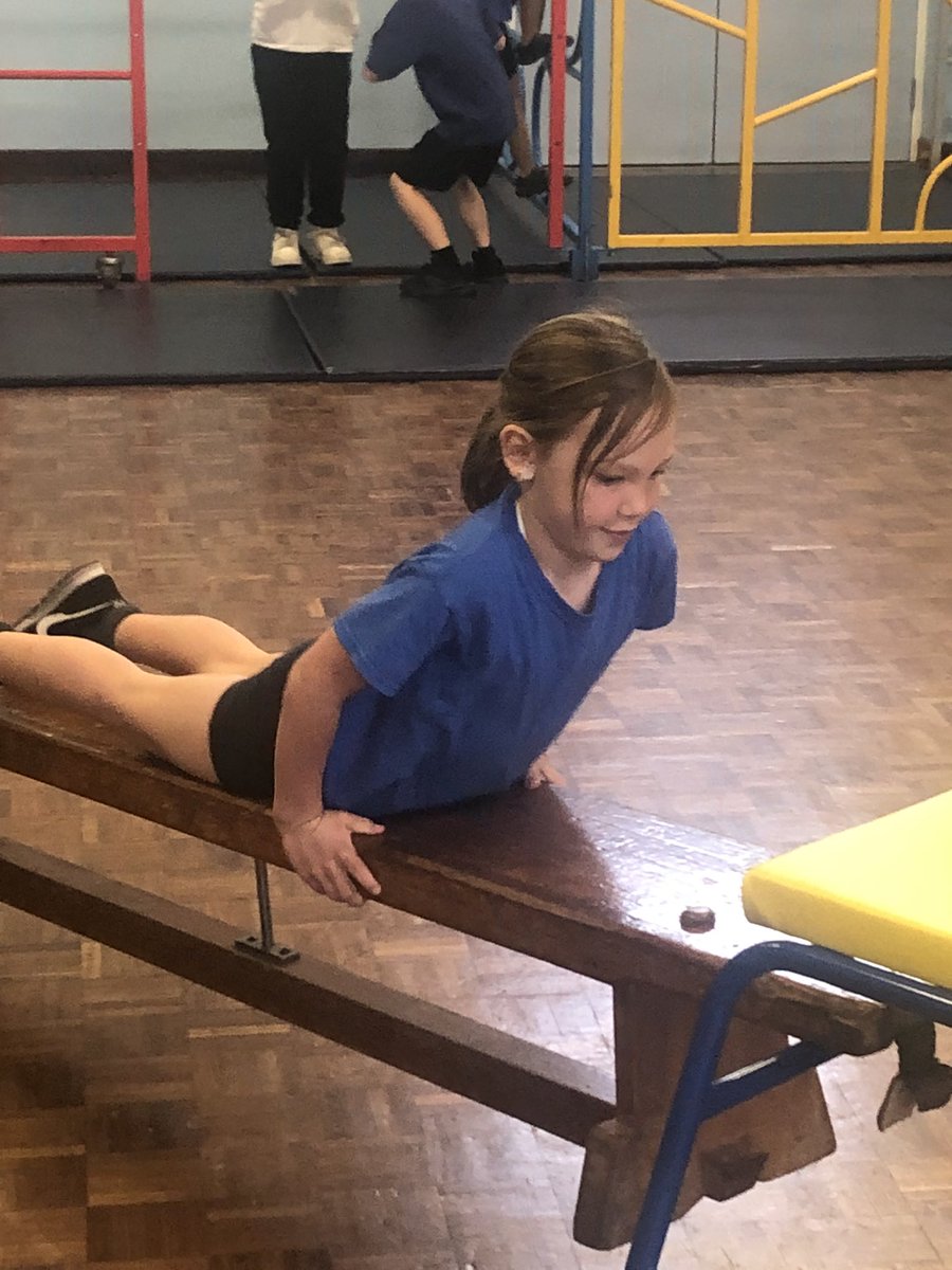 latimerprimary's tweet photo. Well, what a fun morning class AB has had! We got out the ‘big equipment’ and practised balancing, jumping and climbing. I’m exhausted! 😊 check out our photos! #latimerpe #classab #activelatimer https://t.co/L3C7wa7Wan