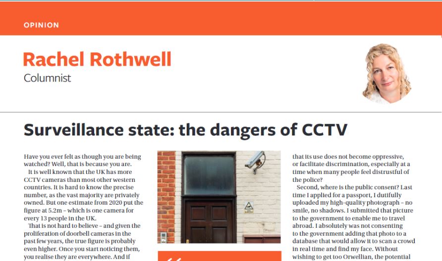 Should we be worried about a potential big expansion of the use of facial recognition technology, allowing it to identify anyone with a passport photo even if they have never been arrested? See my column in today's <a href="/lawsocgazette/">Law Society Gazette</a> 

edition.pagesuite.com/html5/reader/p…