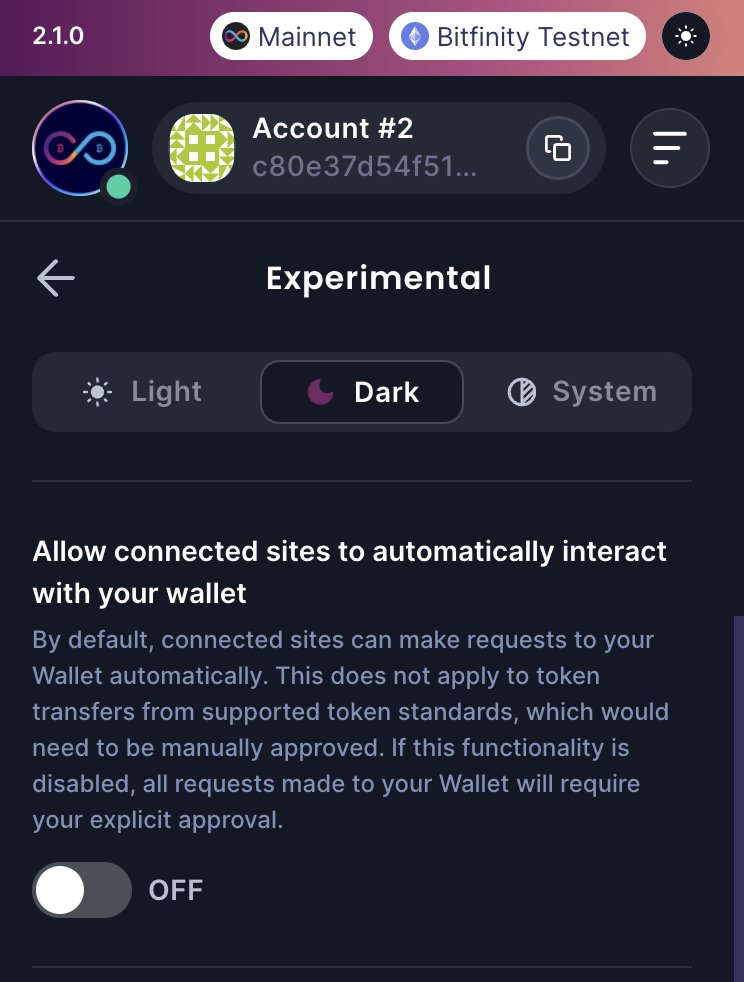Bitfinity Network tweet media