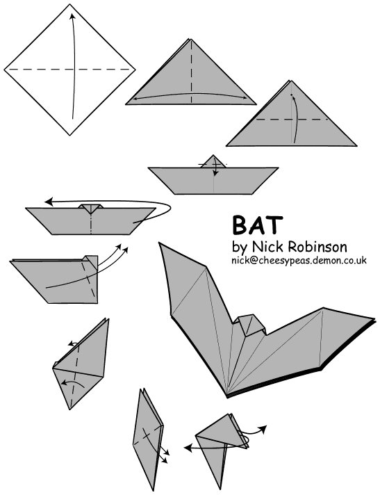 Mayhem_and_Muse's tweet photo. Have you made your origami bats for your Halloween party yet?
No?
Find instructions in:
https://t.co/Bxf5ngMREC

#halloween #origami #instructions #howto #makeyourown #halloweendecor #bats #crafts #easycrafts #easydecor #halloweenparty #partydecor #decor #DIYdecor #fun #play https://t.co/zmRrSOXfYH