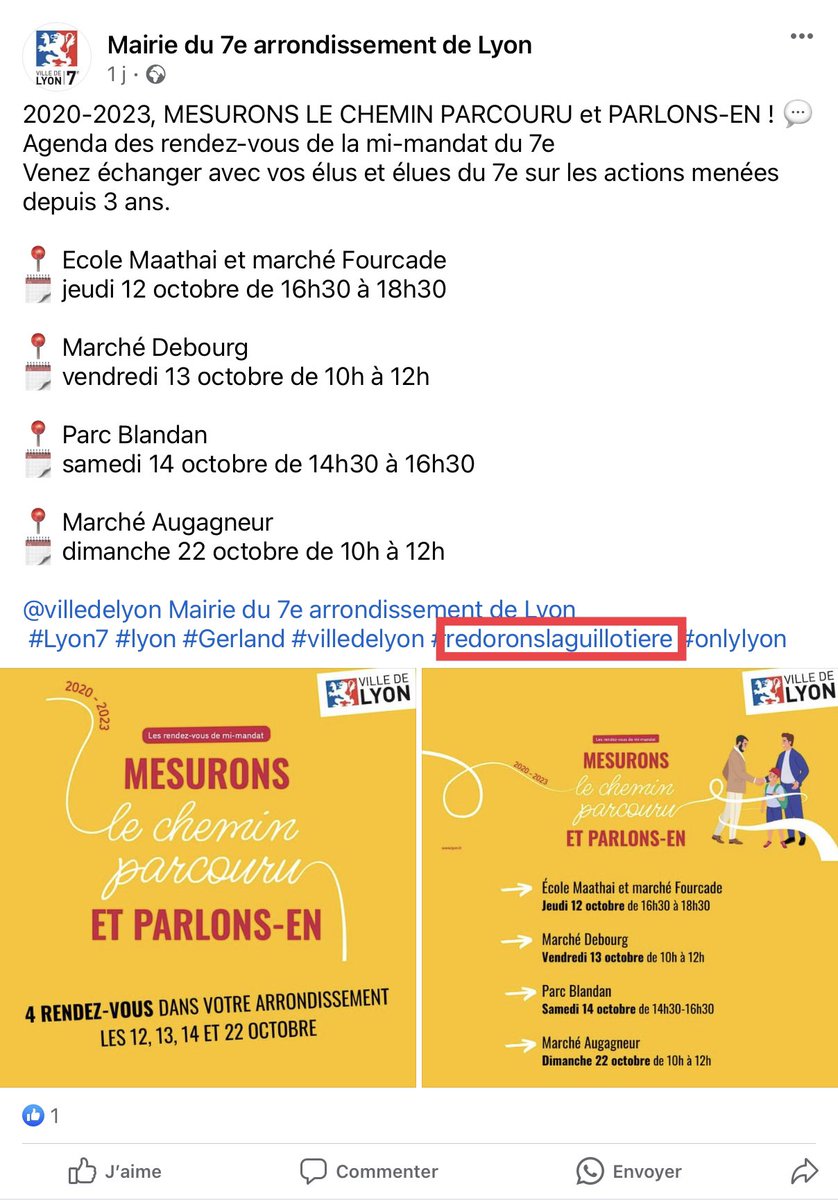 Promo pour le #doucetour par @Mairie7Lyon #lyon7
Promo pour l’asso municipale #redorons 
#argentpublic #nosimpots #lescopains #comptedecampagne #succession2026 #lyon