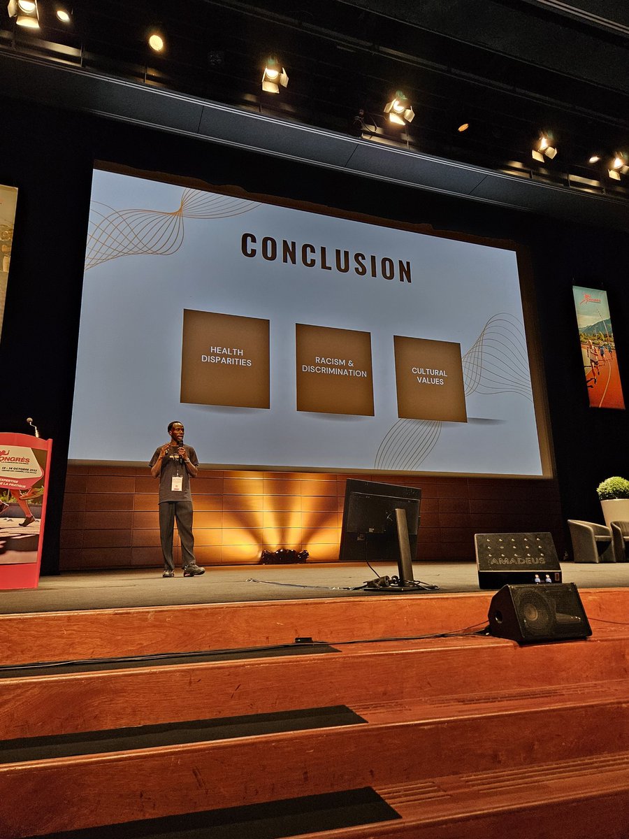 To support  minorities running - cultural values and understanding of disparities is critical <a href="/Manni_O/">Emmanuel Ovola</a> #LeCongresLCDC2023