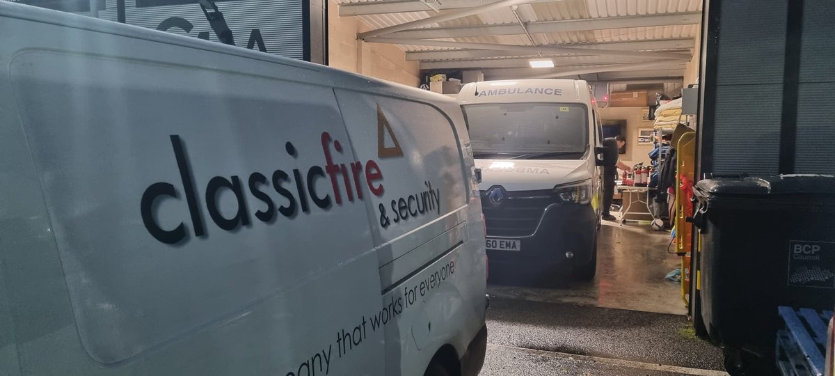 We had our fire extinguishers inspected last week by the excellent team at Classic Fire & Security Ltd. Thanks guys, great job!
#firesafe #fireextinguisher #fireextinguishers #WorkSafety #worksafety #safetyinspection #safetyinspections