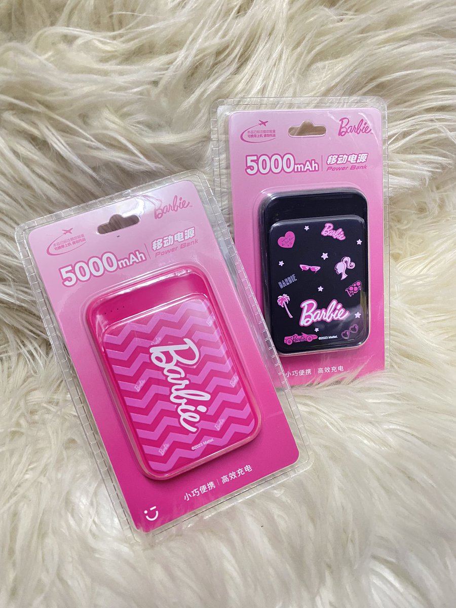 eirienmy's tweet photo. @ImanAbdulRahim i ada extra powerbank barbie miniso anyone yang nak boleh terus grab dekat sini https://t.co/OR7T7rnz1y https://t.co/xA3eu7vI5R