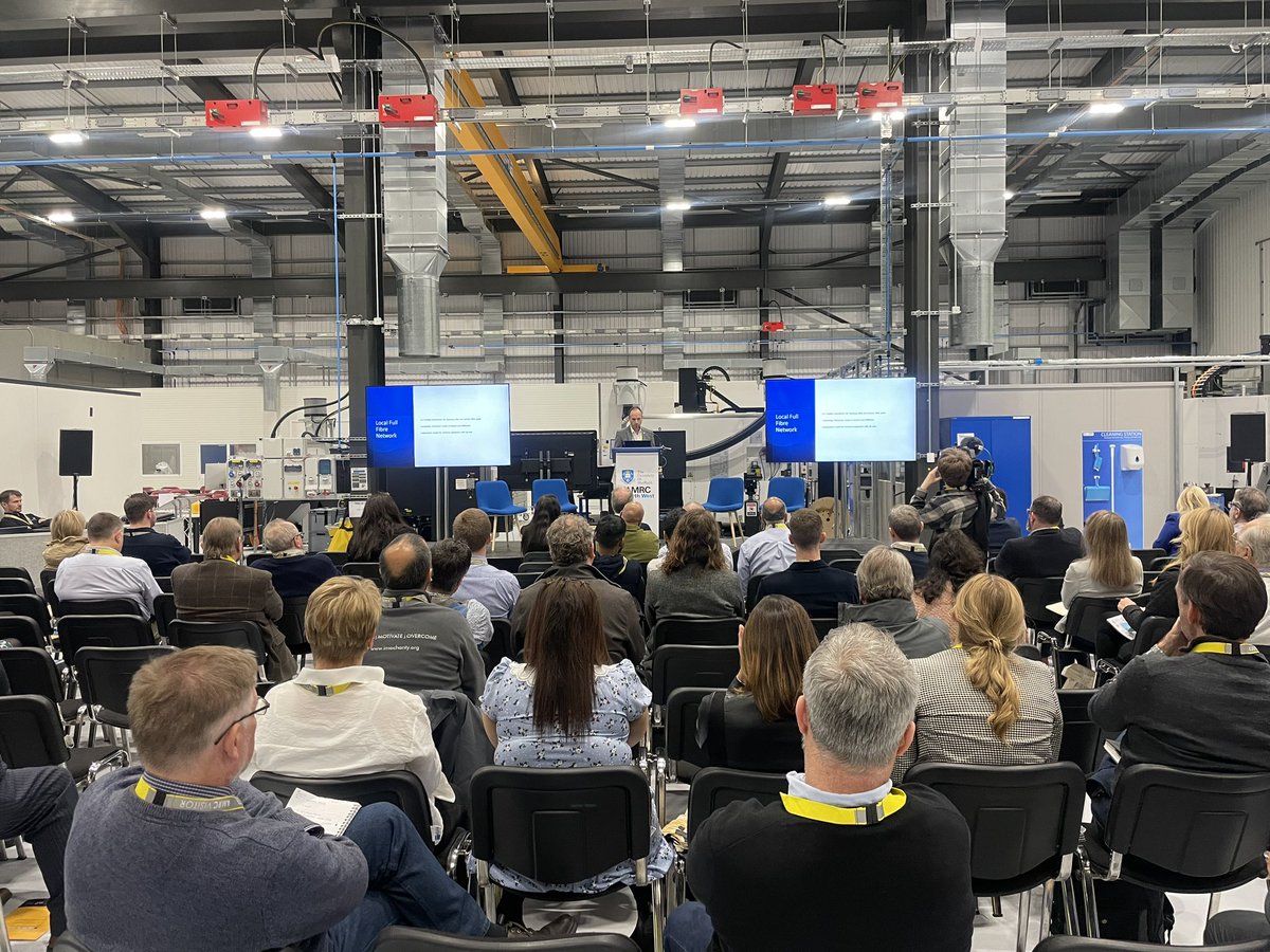 We are now welcoming Tony Doyle to the stage at #LANIF23! 🎤
 
It’s great to find out more about Blackpool and the Fylde coast’s, ‘Silicon Sands’ and ethically powered data. ✅