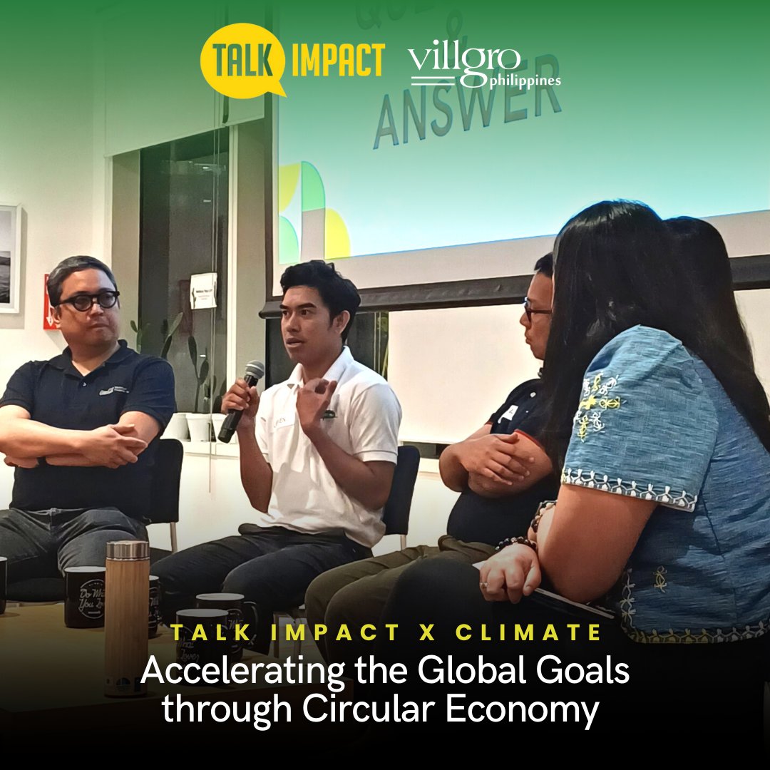VillgroPH's tweet photo. 🤝 Special thanks to panelists for illuminating the path toward a more sustainable world through their invaluable insights and thought leadership. https://t.co/RZ182NmrcX