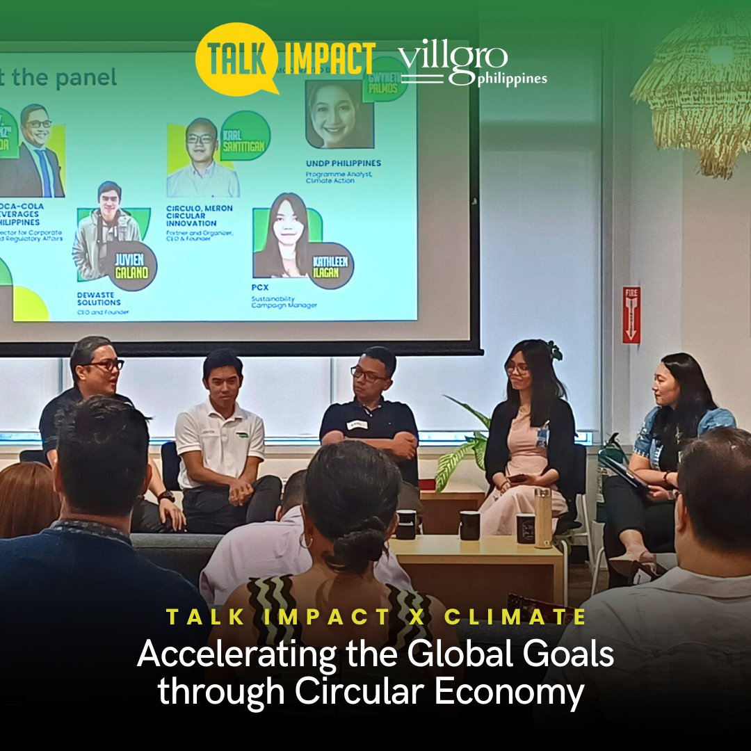VillgroPH's tweet photo. 🤝 Special thanks to panelists for illuminating the path toward a more sustainable world through their invaluable insights and thought leadership. https://t.co/RZ182NmrcX