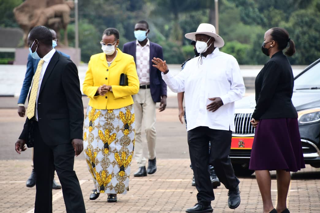 Congratulations 🎉💯 @nche_uganda upon your 20th Anniversary. The University was represented by @ProfPaulWaako , @Saphinabiira , @elly_sabiiti , @cmuweesi .