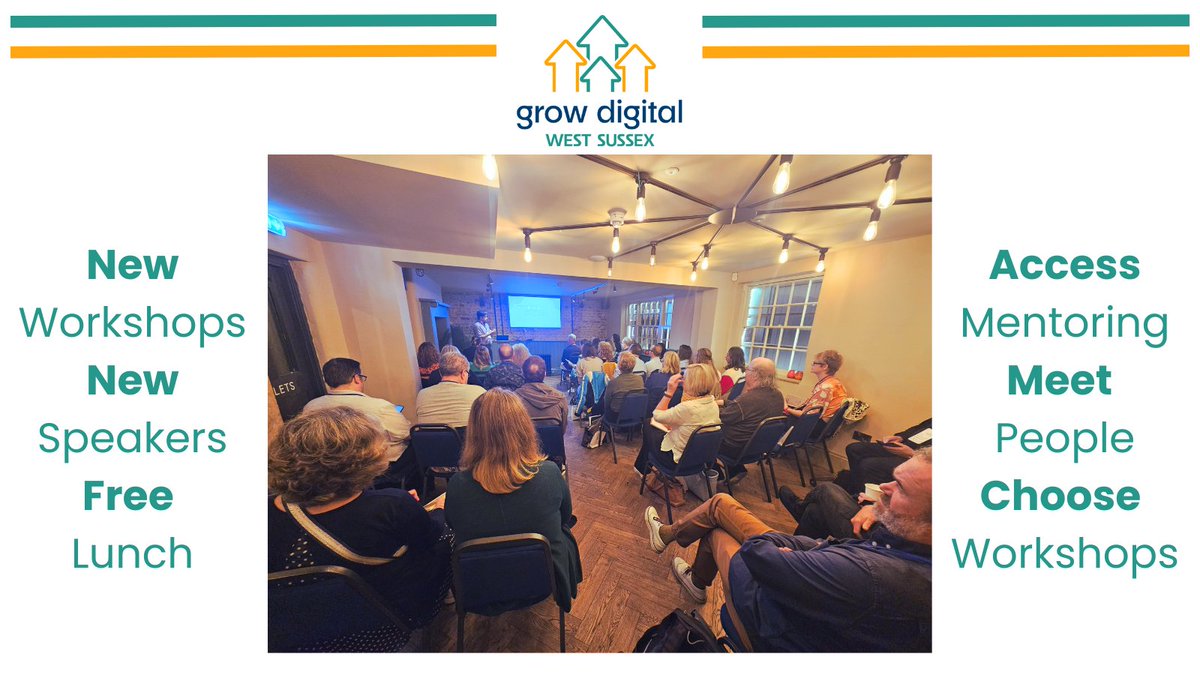 #GrowDigitalWS Series 2 is coming! 🚀 Free training to help your #Business make money, reduce costs, save time & be visible, plus free 121 #mentoring. More info: wiredsussex.com/initiative/134… @‌WiredSussex @‌BizWestSussex @‌works_freedom @‌CreativeBloomUK @‌ShakeItCreative