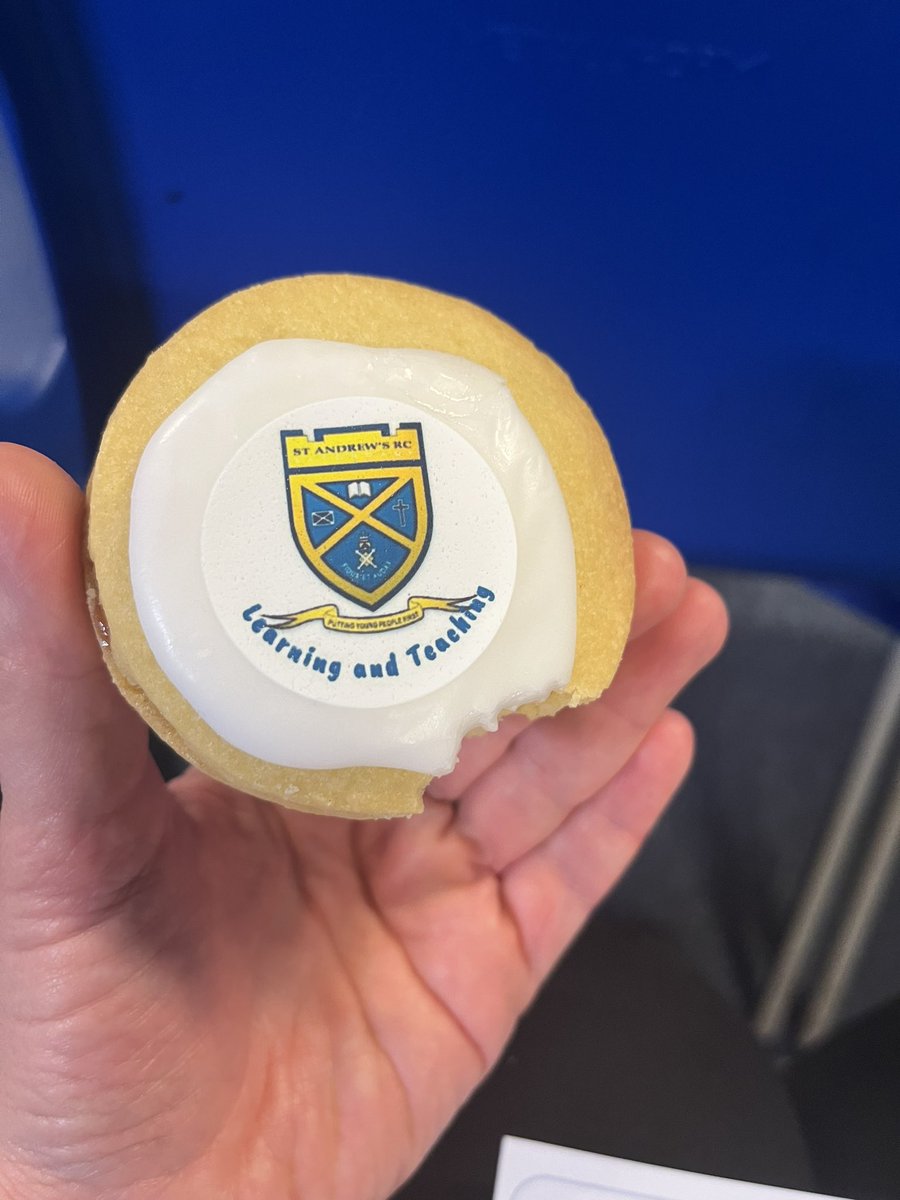 Taking a bite out of learning and teaching this morning at #standrewslearningfestival23