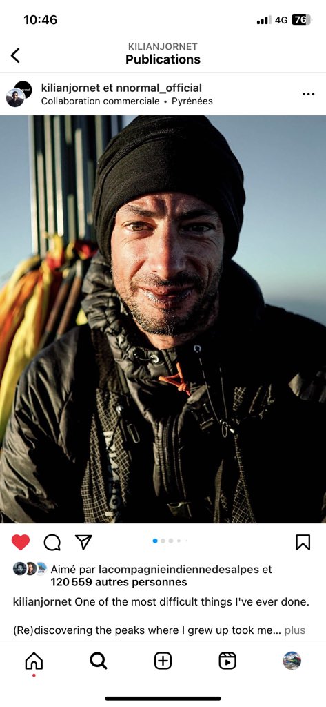 8000mThe's tweet photo. 🚨🏔Nouvelle superbe performance de Kilian JORNET ! Sur les sentiers des Pyrénées, le Catalan a réussi 177 sommets de plus de 3000 mètres d’altitude en 155 heures d’efforts, soit un parcours de 485,65 kilomètres et de 43.000 mètres de dénivelé positif cumulés. Incroyable… #sport https://t.co/aT0JNUiYIY