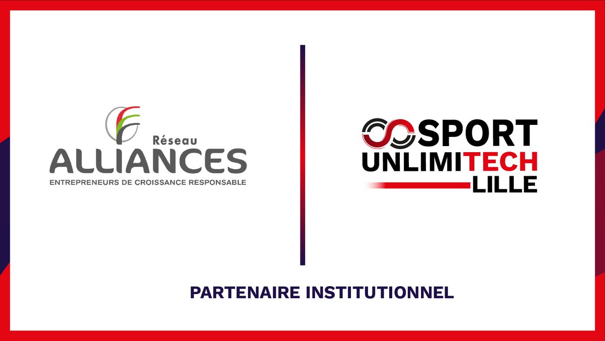 Sport Unlimitech s'associe avec @reseaualliances / World Forum for a Responsible Econonomy. un réseau d'entrepreneurs responsables dans les Hauts-de-France. Ensemble, nous nous engageons pour le développement durable dans le sport d'aujourd'hui. 🌿 #SportUnlimitech #RSE #WFRE23
