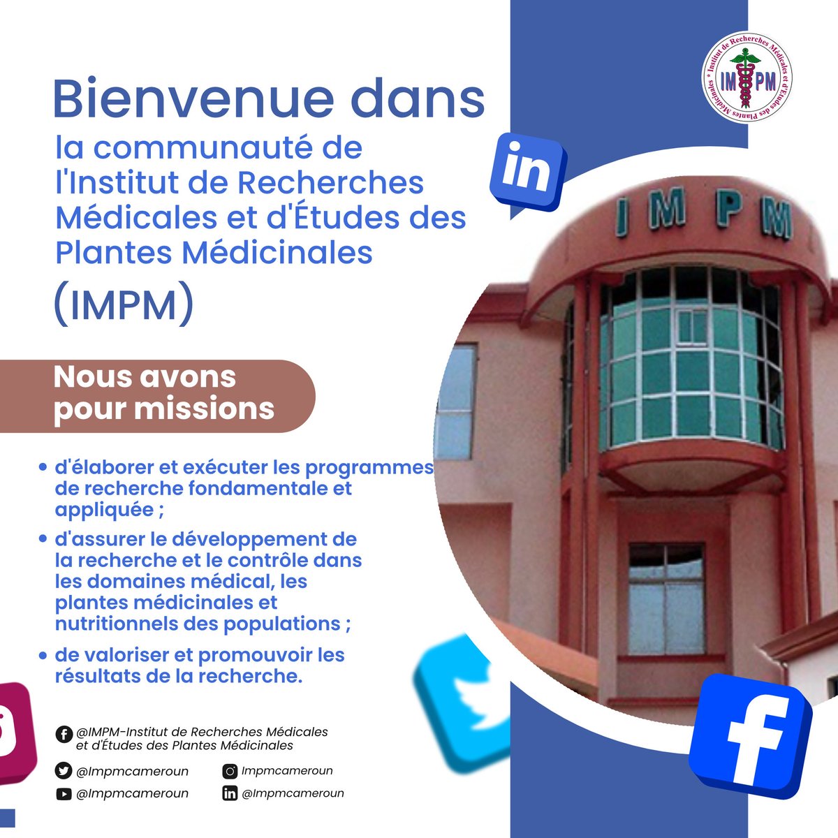 impmcameroun's tweet photo. To know more about IMPM, please visit our website 

https://t.co/OIg9kl5s0z https://t.co/KwtZw2qIkF