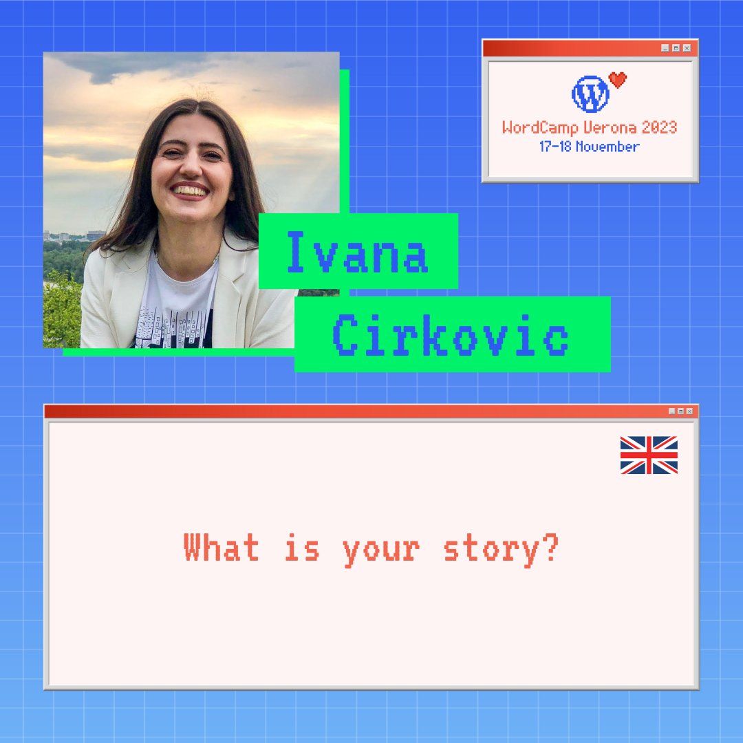 WordCampVerona's tweet photo. Ecco i primi speaker che parleranno a WordCamp Verona #WCVRN

👉Francesco Grasso: theme.JSON file dinamici

👉Ivana Cirkovic: What is your story?

👉Gloria Liuni: FSE: da dove comincio?

👉Elena Brescacin: BlIND – Blogging e indipendenza: WordPress senza vedere https://t.co/mx8jHBNxX3