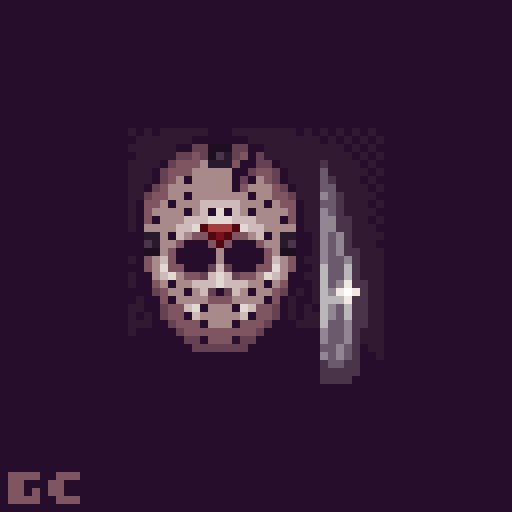 Happy Friday the 13th! #pixelart #ドット絵
