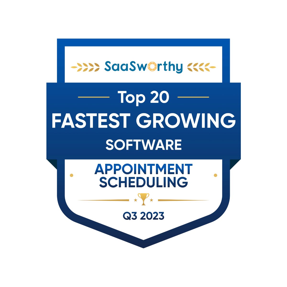 Trafft (@traffts) on Twitter photo 🎉 We're thrilled to announce that Trafft has been recognized as the "Fastest Growing Software in Appointment Scheduling for Q3 2023" by <a href="/saasworthy/">SaaSworthy.com</a> 
🌟 It's thanks to your trust and support that we've achieved this milestone. We couldn't have done it without you! 🙌 🎉 We're thrilled to announce that Trafft has been recognized as the "Fastest Growing Software in Appointment Scheduling for Q3 2023" by <a href="/saasworthy/">SaaSworthy.com</a> 
🌟 It's thanks to your trust and support that we've achieved this milestone. We couldn't have done it without you! 🙌