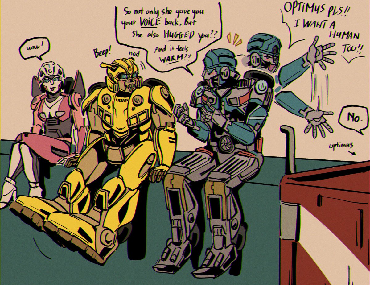 TraChiuArt's tweet photo. A lil late but I've finally watched ROTB :')
#TransformersRiseoftheBeasts https://t.co/m3F3KR2m48