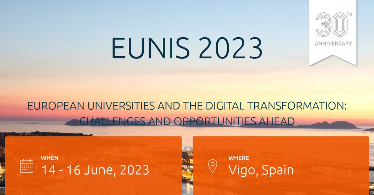 EUNIS (@eunis_it) on Twitter photo 📣We are happy to share the #EUNIS23 Congress <a href="/uvigo/">Universidade de Vigo</a> proceedings!🤩
3⃣6⃣ papers selected by the Scientific Committee are now published in #EasyChair EPiC Series in Computing indexed by #Scopus. Read them here 👉 tiny.pl/cjd7w 📣We are happy to share the #EUNIS23 Congress <a href="/uvigo/">Universidade de Vigo</a> proceedings!🤩
3⃣6⃣ papers selected by the Scientific Committee are now published in #EasyChair EPiC Series in Computing indexed by #Scopus. Read them here 👉 tiny.pl/cjd7w