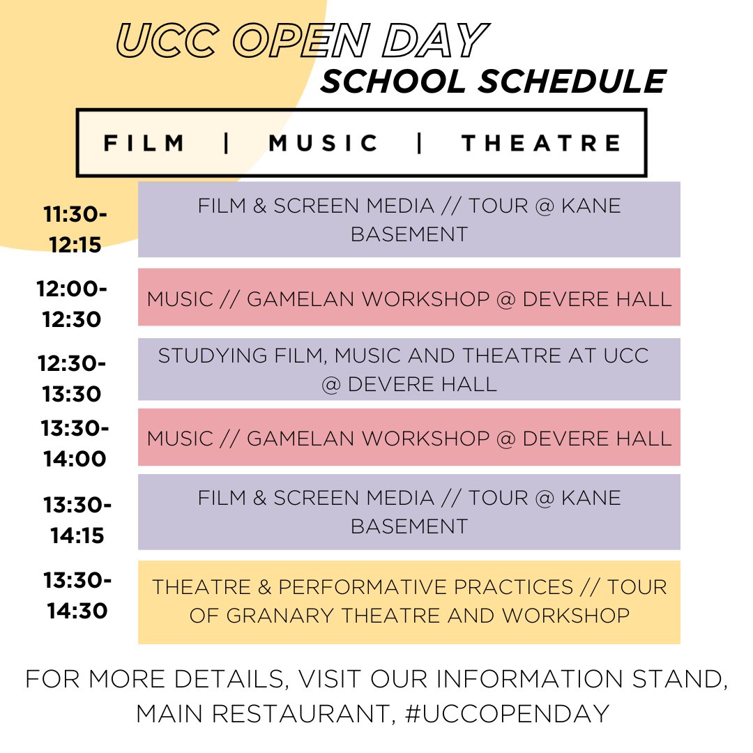 Ucc Open Day 2024 Timetable Great Offers | gbu-presnenskij.ru