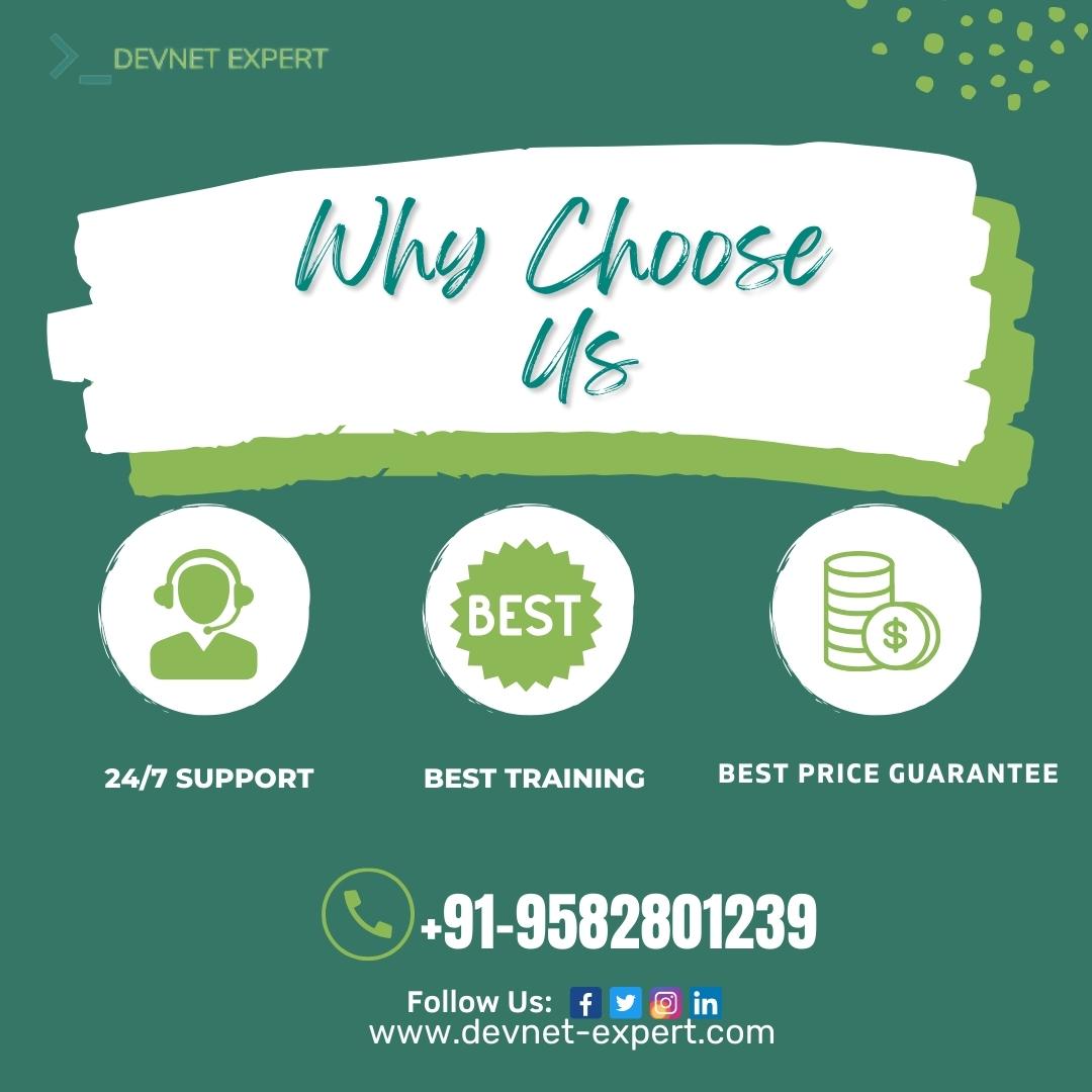 devnetexpert1's tweet photo. 𝗪𝗵𝘆 𝗖𝗵𝗼𝗼𝘀𝗲 𝗨𝘀 - 𝗗𝗲𝘃𝗡𝗲𝘁 𝗘𝘅𝗽𝗲𝗿𝘁 𝗧𝗿𝗮𝗶𝗻𝗶𝗻𝗴
𝗘𝗻𝗿𝗼𝗹𝗹 𝗻𝗼𝘄: https://t.co/tvaFr5U1P7
𝗖𝗼𝗻𝘁𝗮𝗰𝘁 𝘂𝘀: +91-9582-801-239
𝗘𝗺𝗮𝗶𝗹: info@devnet-expert.com
#DevNetExperts #InnovativeLearning #ExpertTraining #CiscoDevNet #CodingSkills #FutureOfNet https://t.co/bDFNEZuXyi