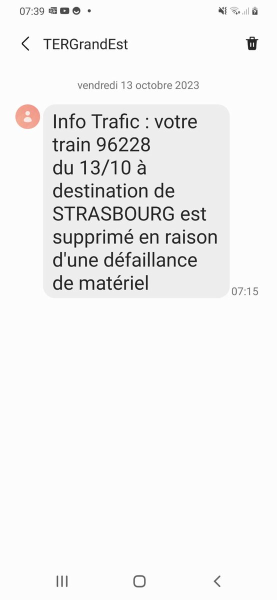 La SNCF a vraiment travaillé son wording, on ne dit plus "mouvement social" mais....