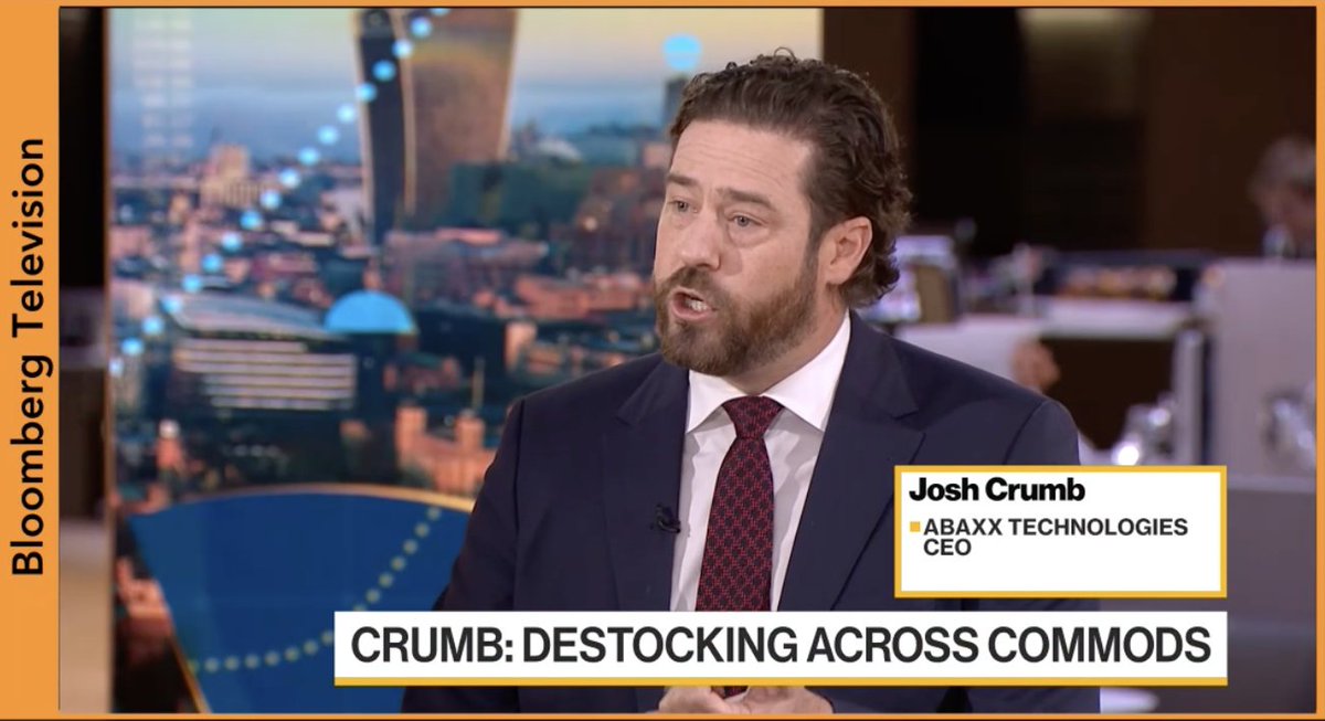 abaxx_tech's tweet photo. Founder and CEO @JoshCrumb wraps London #Metals Week with @KritiGuptaNews on @BloombergTV https://t.co/ynDhggbYq5