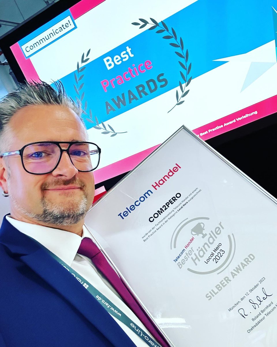 com2pero's tweet photo. Überglücklich 🤗🍀

Danke an Alle , die es möglich gemacht haben ! 

#TeamCOM2PERO 💪🏼

#Familie #lieblingskunden #HansestadtWismar #faro.com.line
#telecomhandel
#communicate2023 https://t.co/yG4Ohf4HHt