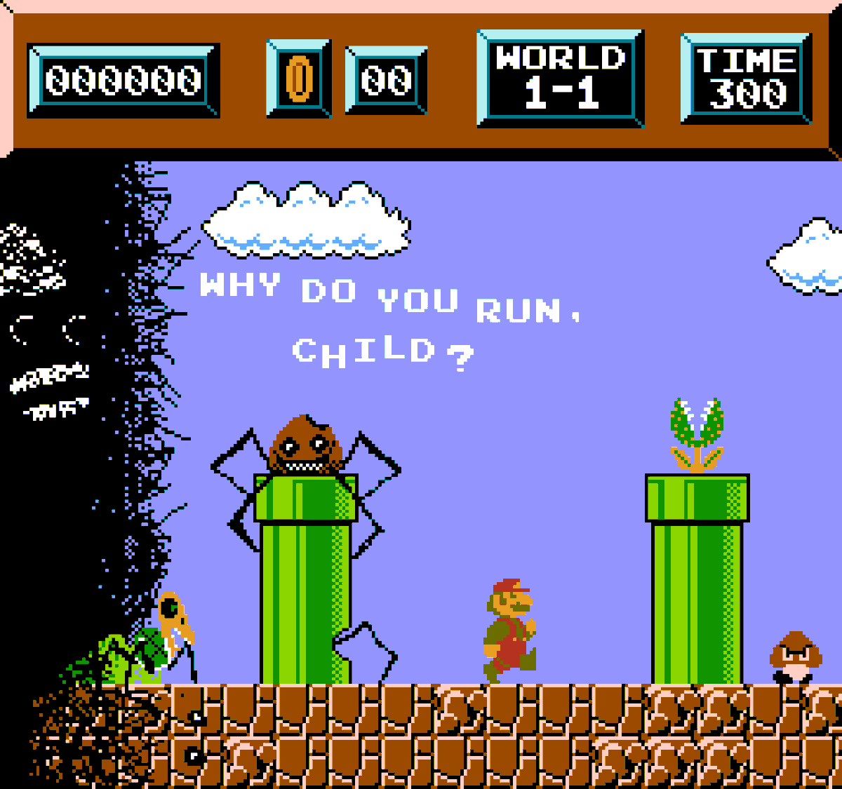 DrEggynikz_EVIL's tweet photo. WHY DO YOU RUN AWAY FROM ME?
This is a remake of the photo to the right.
@MemesamIright2
#exe #creepypasta #merio #Mario https://t.co/6eakrkRqK7