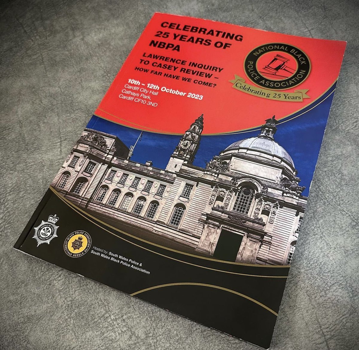 A wonderful <a href="/NBPAUK/">NBPA</a> 25th Anniversary Conference hosted in Cardiff  🏴󠁧󠁢󠁷󠁬󠁳󠁿  with like minded people. A big thank you to <a href="/andygeorgeni/">Andy George</a> &amp; all the team involved for making it such a success. Also humbled by all the Kickoff@3 enquiries to bring our initiative to your Police Force 👮🏾👮‍♀️👍🏽