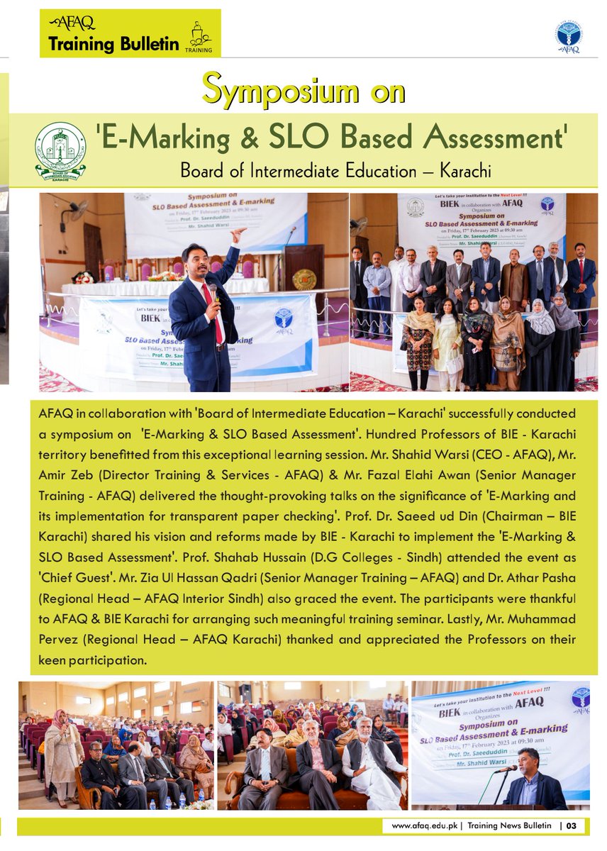 AfaqTrainings's tweet photo. AFAQ Trading Bulletin Volume-1 Issue-5. https://t.co/wb7vcK2trD