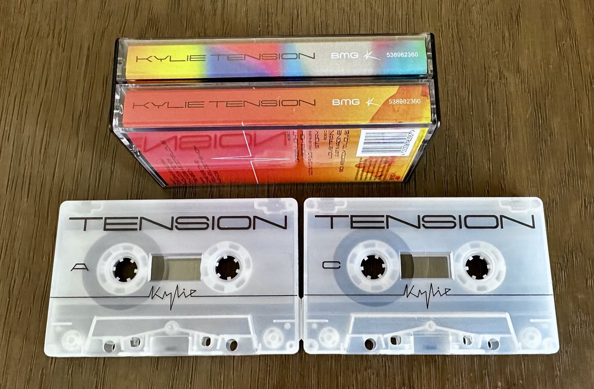 spjury's tweet photo. #KylieMinogue #Tension deluxe double #cassette finally arrived π
#KylieTension #Tapes #PhysicalFormats #OldSchool https://t.co/F8LbIzifUT