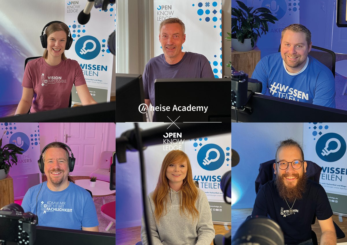 OPEN KNOWLEDGE GmbH (@_openknowledge) on Twitter photo 🚀Wissen getankt: <a href="/ieinemann/">Ina Einemann</a> <a href="/mobilelarson/">mobileLarson</a> Hendrik Müller <a href="/arnelimburg/">Arne Limburg </a> Tatjana Hüsch und <a href="/tkurzydym/">Tobias Kurzydym</a> haben in unserer 5-teiligen #Microservices und Web-API Webinar-Serie mit der <a href="/heise_academy/">heise Academy</a> ihr Wissen geteilt. #WISSENteilen
Sei bei der Cloud-Serie dabei: ow.ly/8XGZ50PUYUj 🚀Wissen getankt: <a href="/ieinemann/">Ina Einemann</a> <a href="/mobilelarson/">mobileLarson</a> Hendrik Müller <a href="/arnelimburg/">Arne Limburg </a> Tatjana Hüsch und <a href="/tkurzydym/">Tobias Kurzydym</a> haben in unserer 5-teiligen #Microservices und Web-API Webinar-Serie mit der <a href="/heise_academy/">heise Academy</a> ihr Wissen geteilt. #WISSENteilen
Sei bei der Cloud-Serie dabei: ow.ly/8XGZ50PUYUj