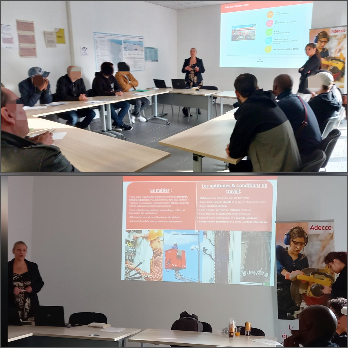 ⏰ Le #PoleemploiDunkerque s'associe à <a href="/AdeccoFrance/">Adecco France</a> et <a href="/Citypro/">citypro</a> pour former des électriciens industriels dans le cadre d'une Préparation Opérationnelle à l'Emploi Collective #POEC 
💡Une solution d'adaptation au poste de travail avant des missions qui seront proposées en CDI 👍