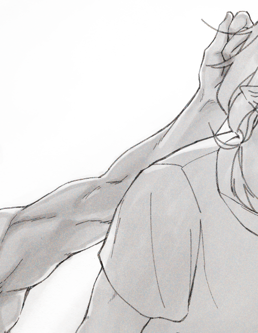 ちょっと腕ゴリラすぎたかもしれん