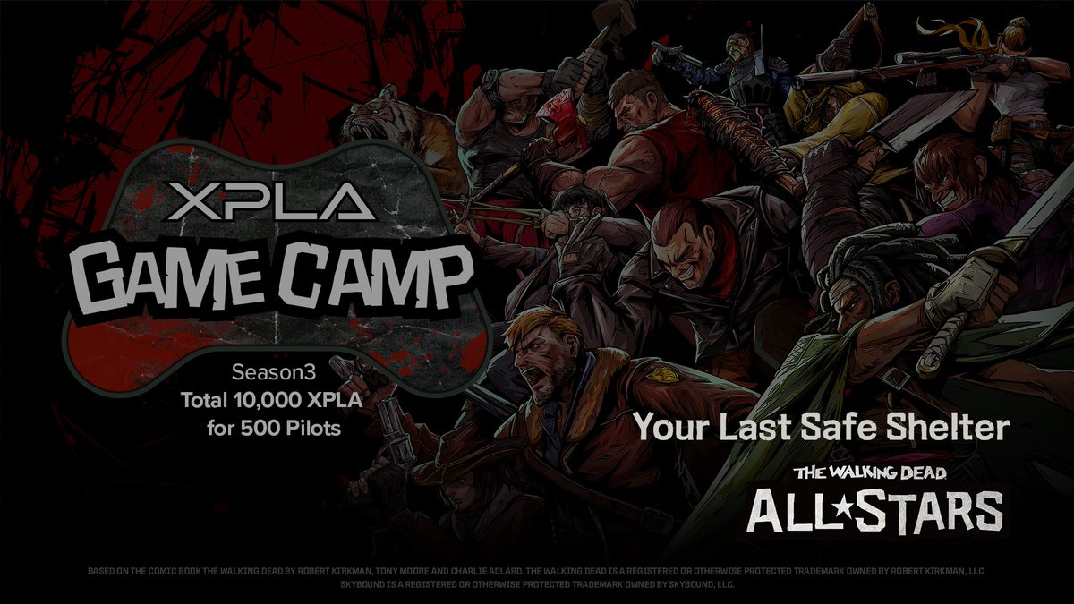 Official_CONX's tweet photo. XPLA GAME CAMP🏕 Season 3 has finally returned!

To celebrate the onboarding of @TWDAllStars, XPLA Game Camp Season 3 is opening in the post-apocalyptic town of 'Asyl.'

📅10/13 06:00 ~ 10/27 06:00AM (UTC)
🎁 10,000 $XPLA for 500 Pilots
🔗: https://t.co/bd3V7Jo96L https://t.co/ykbOLfiMjK