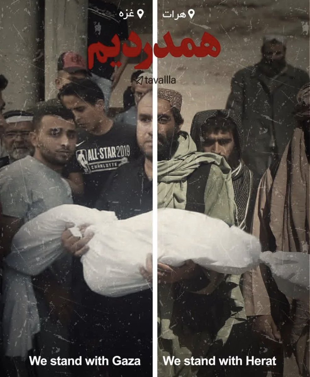 WHEN THEY BLEED WE BLEED 💔
it's just so devastating! I feel like anytime they suffer they suffer together 🇸🇩🇦🇫
I remember in 2021 the protests it was aid to palestine and afg and now it’s happening again 2 years later. 
may Allah grant them all.
#HeratEarthquake
#FreePalestine