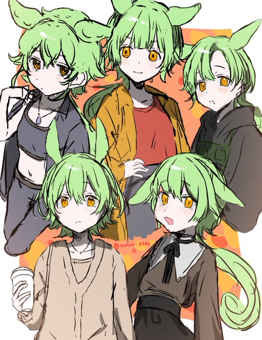 #ずんだもん 秋服たち