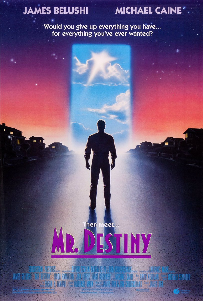 🎬MOVIE HISTORY: 33 years ago today, October 12, 1990, the movie ‘Mr. Destiny’ opened in theaters!

#JimBelushi #LindaHamilton #MichaelCaine #JonLovitz #HartBochner #BillMcCutcheon #ReneRusso #JayOSanders #MauryChaykin #PatCorley #CourteneyCox #KathyIreland #DougBarron #JeffWeiss