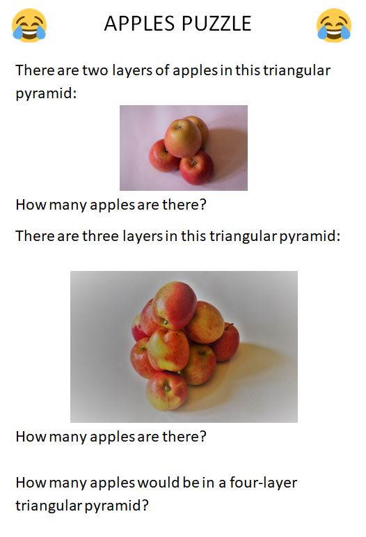 GarethFfowc's tweet photo. #minipuzzle 13/10 😂

Counting apples in the autumn.

https://t.co/pj2moTD6N5
https://t.co/nTnsuma0ZB https://t.co/BLazHONsV6