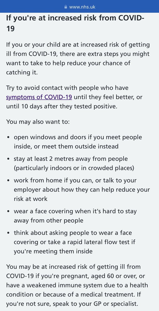 @ShaunLintern @SGriffin_Lab 1) I am classed as increased risk from Covid I work in an NHS hospital,how can I stay safe with infectious staff & patients with no precautions? 
I can’t openwindows they r sealed shut, I have to treat pts ie closer than 2m, I can’t WFH as it’s “business as usual”  ..